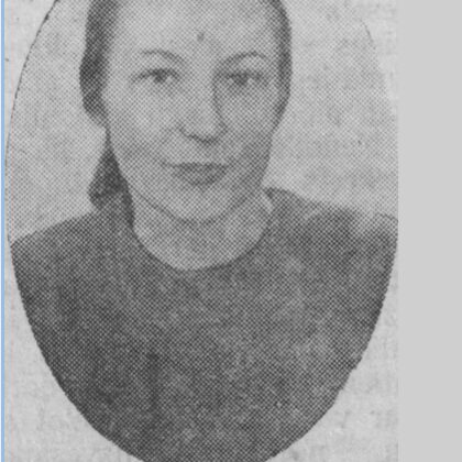 Skolotāja Ludmila Rimjane 1944–1950