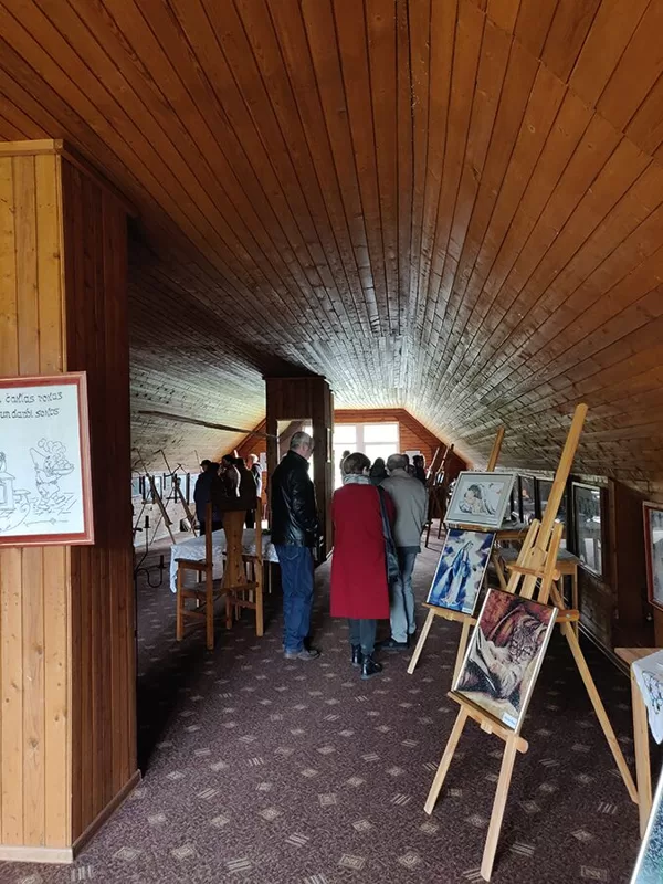 Dvietes muižas mansards